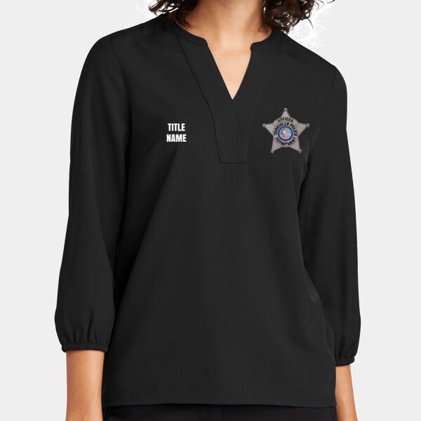 Ladies 3/4 Sleeve Blouse Thumbnail