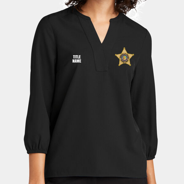 Ladies 3/4 Sleeve Blouse  Thumbnail