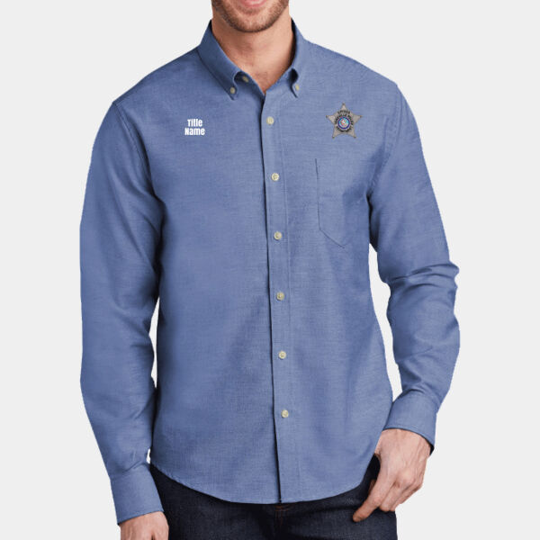 YPD Officer Untucked Fit Super Pro Oxford Thumbnail