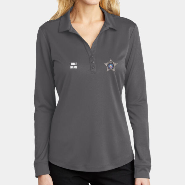 Ladies Long Sleeve Polo Thumbnail
