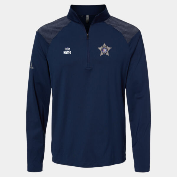 Adidas Shoulder Stripe 1/4 Zip Pullover Thumbnail