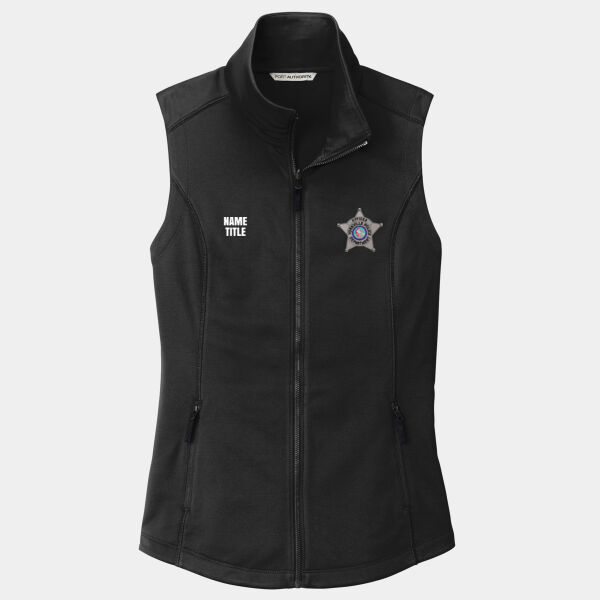 YPD Woman's Smooth Fleece Vest Thumbnail